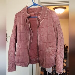 Dex quilted bomber